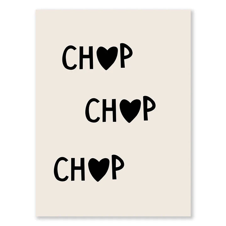 Kitchen Cooking Love Quotes Wall Art Fine Art Canvas Prints Minimalist Modern Typographic Posters Pictures For Kitchen Dining Room Cafe Art Decor | Bowlift