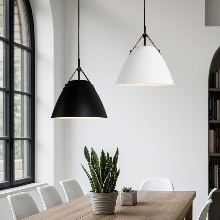 BowLift | Scandinavian Pendant Lamp with Colorful Design
