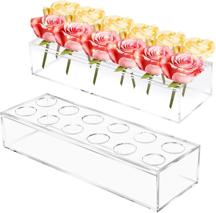 BowLift | Clear Acrylic Flower Vase