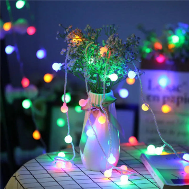 BowLift | GlowySphere LED Lichtslinger – Warme & Kleurrijke Bolverlichting voor Binnen en Buiten