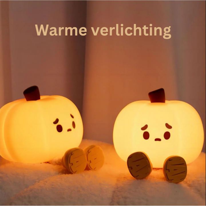 GlowPumpkin Light - Atmospheric Night Light with Warm Glow Bowlift