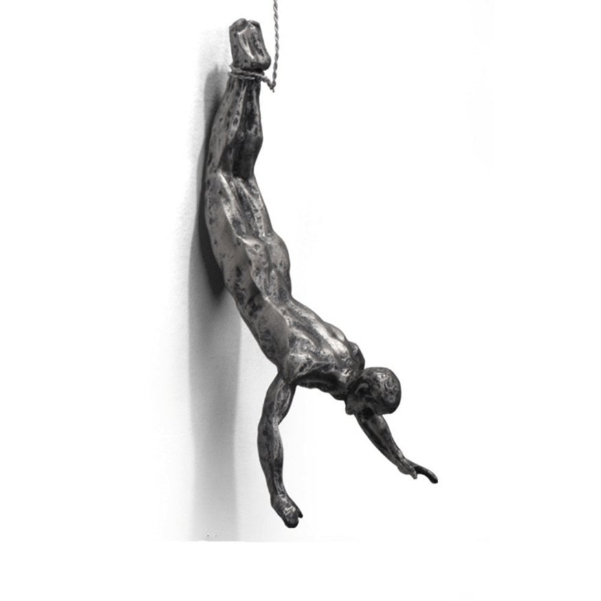 BowLift | Klimmer Sculpture Plastic Metal Neutral Wall Decoration