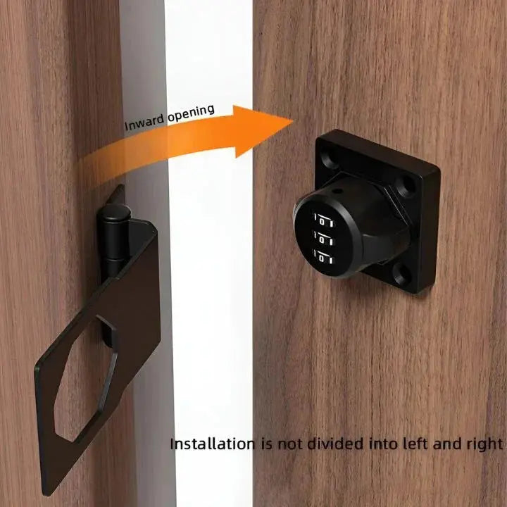 BowLift | Combination lock made of zinc alloy – Keyless door lock with 1000 codes