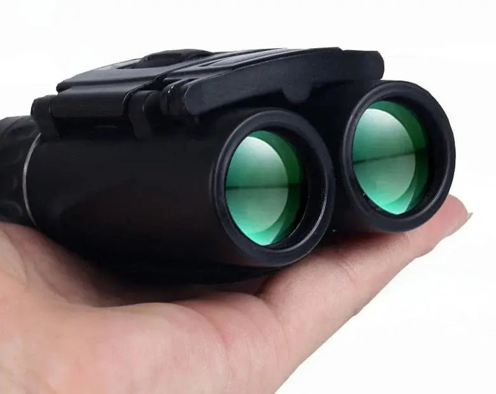 Folding binoculars 40x22 for travel and outdoor | Bowlift