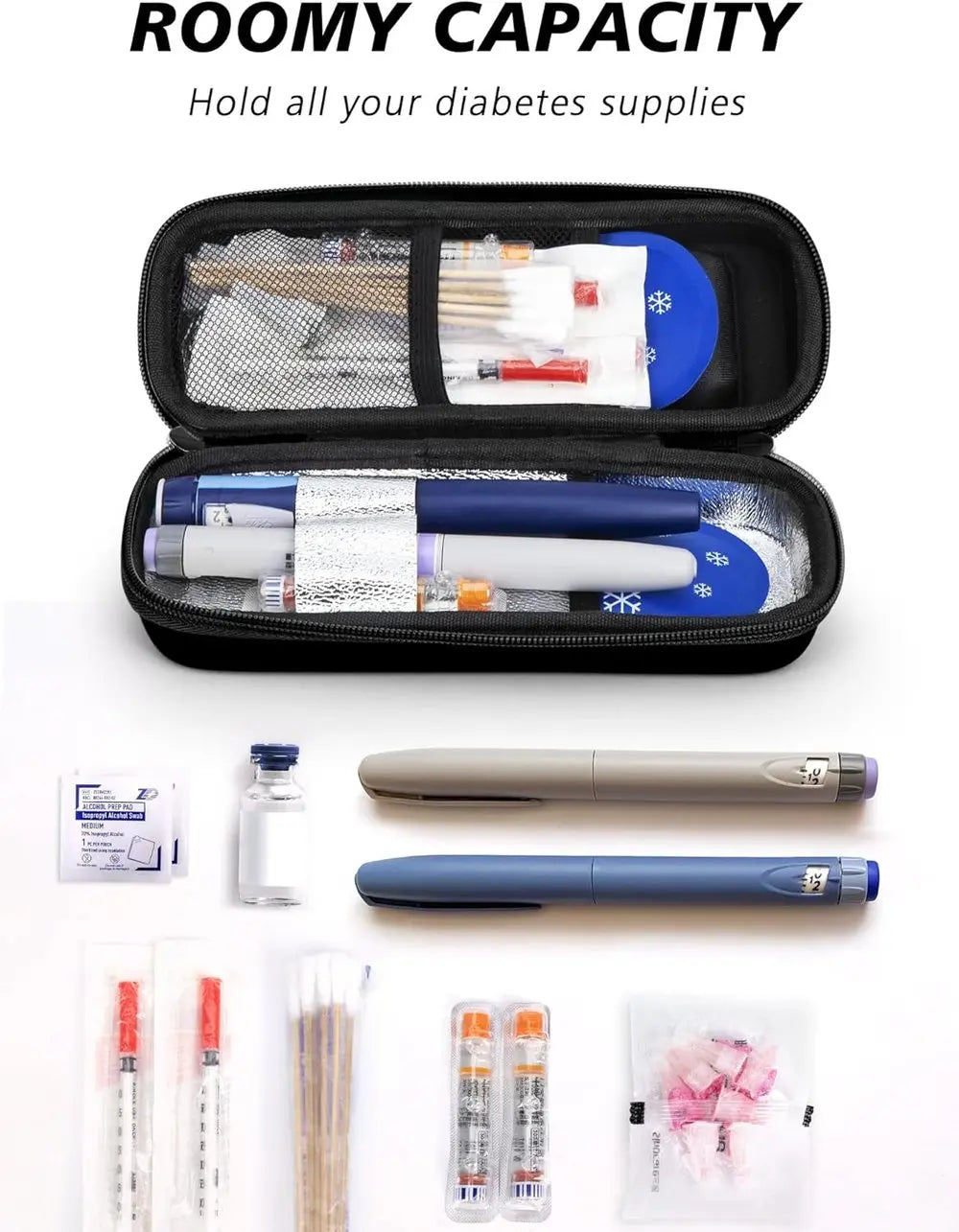 BowLift | Compact Insulin Cooler Bag with Display – Safe for Travel & Daily Use