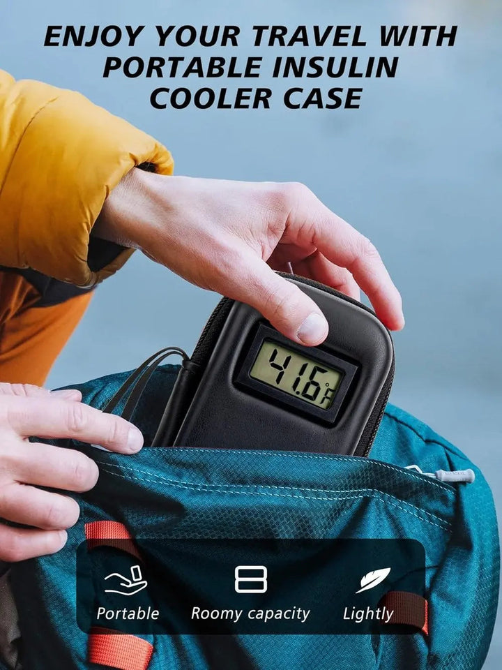 BowLift | Compact Insulin Cooler Bag with Display – Safe for Travel & Daily Use