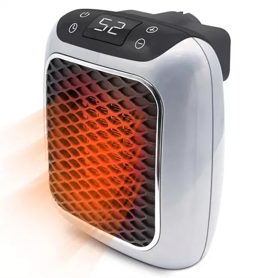 BowLift | Compact Electric Heater Energy-Saving with Timer for 32.5 m² – Quick Room Heating, Quiet and Safe