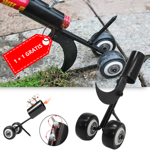 BowLift | RootEase Deluxe Weed Remover – Back-friendly weed puller with wooden handle