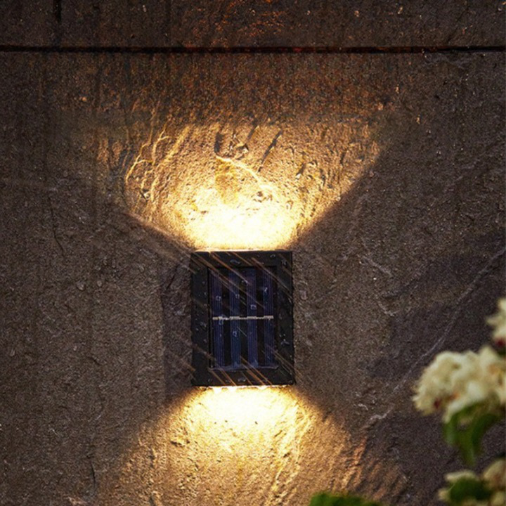 BowLift | SolarGlow LED Wall Lights | Auto On/Off & Waterproof for Garden