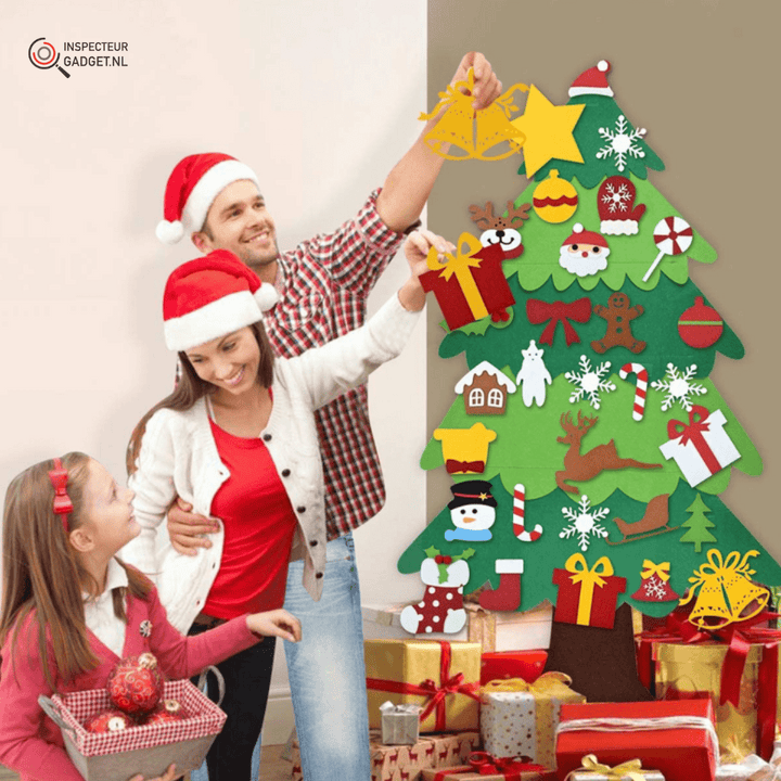 BowLift | TreeJoy Craft Christmas Tree – Creative DIY Christmas Tree for Kids made of Felt
