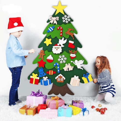 BowLift | TreeJoy Craft Christmas Tree – Creative DIY Christmas Tree for Kids made of Felt