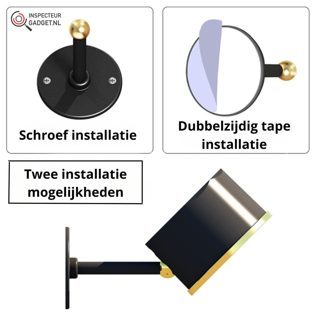 BowLift | 360° Walllight - Wireless rechargeable wall lamp