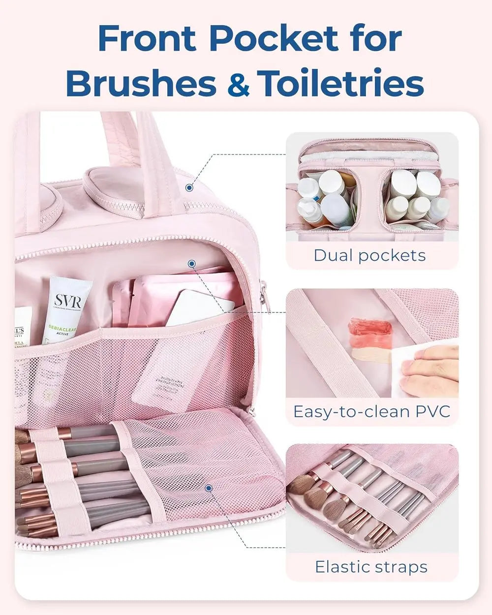 BowLift | Cosmetic bag with large capacity
