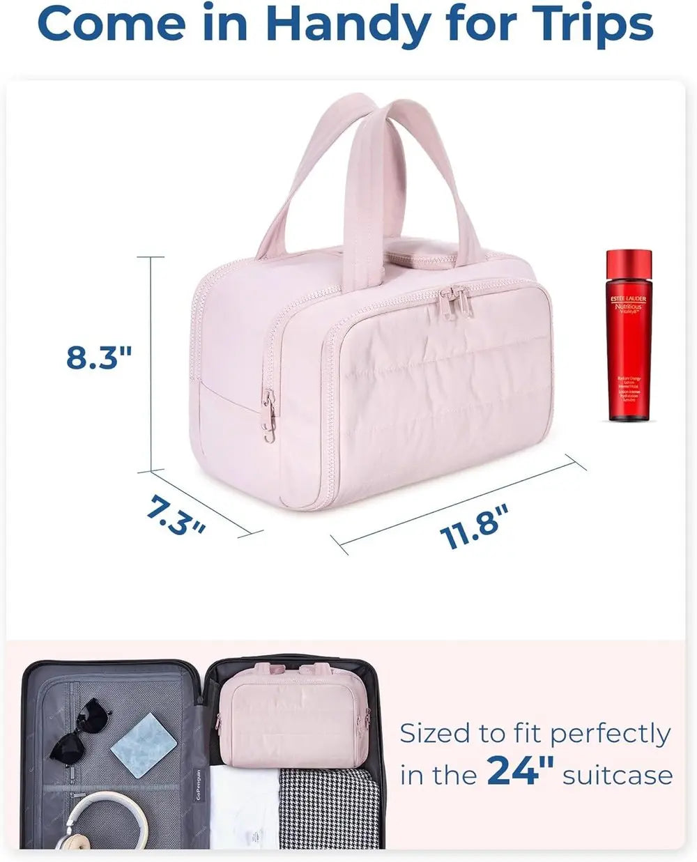 BowLift | Cosmetic bag with large capacity