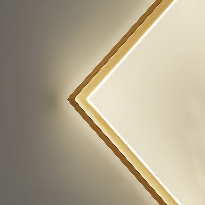 BowLift | GeoLight – Sleek Geometric Wall Lamp for Contemporary Spaces