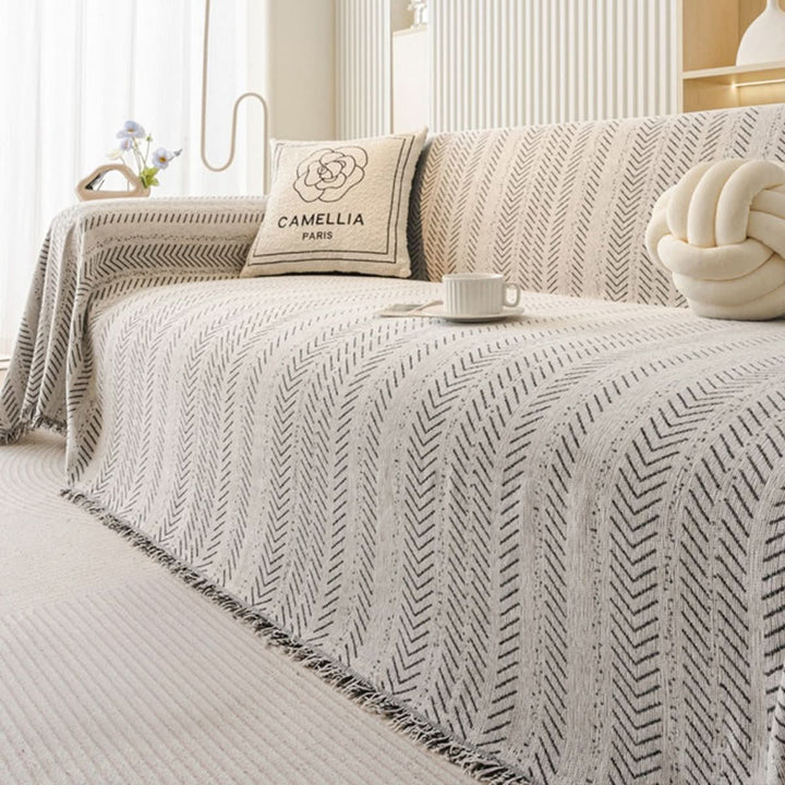 BowLift | Scratch-resistant & washable sofa cover made of chenille