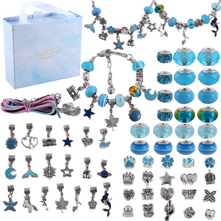 BowLift | Creative Bracelet Craft Kit for Girls with Sparkling Charms
