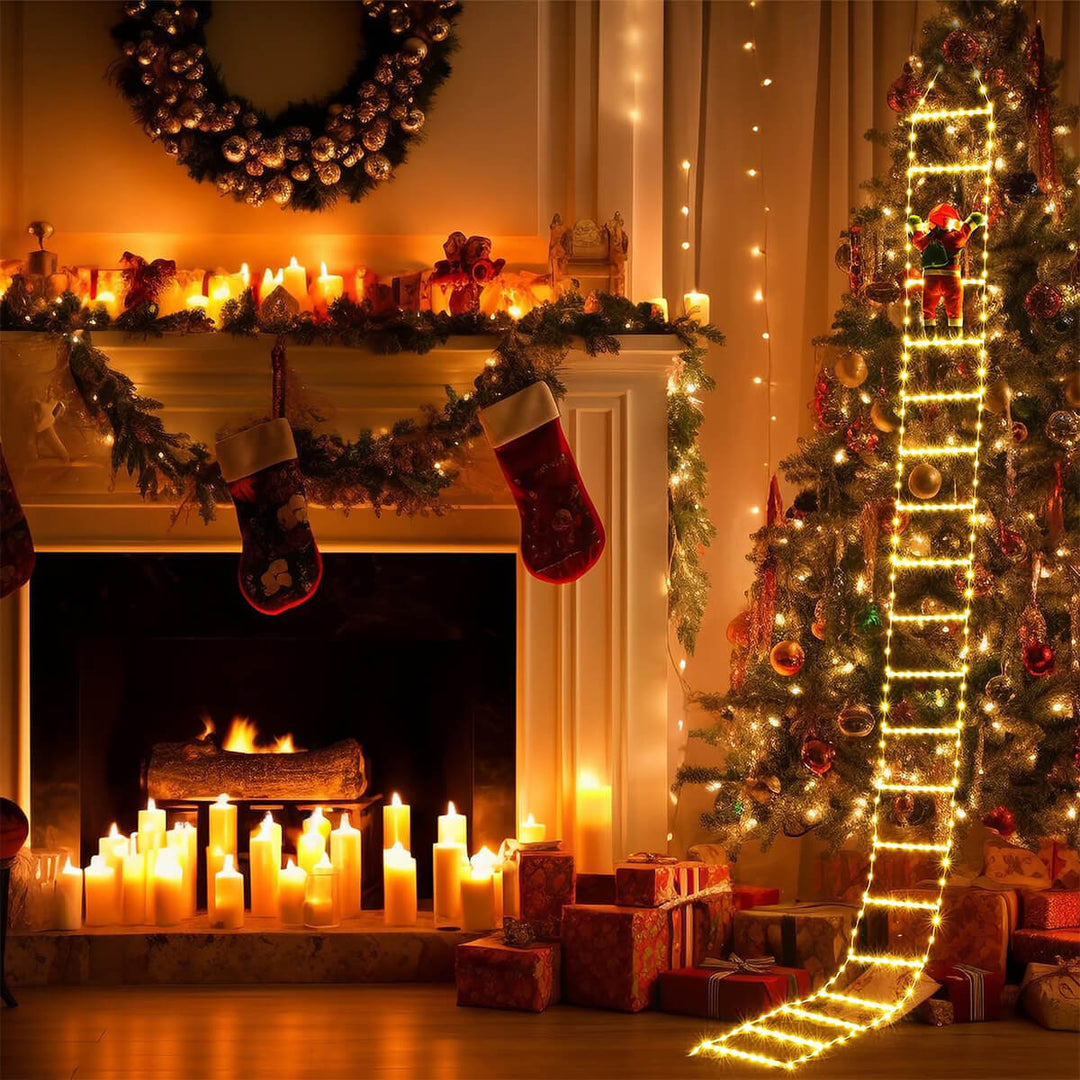 BowLift | ClimbJoy - Festive Santa climbing ladder for Christmas coziness