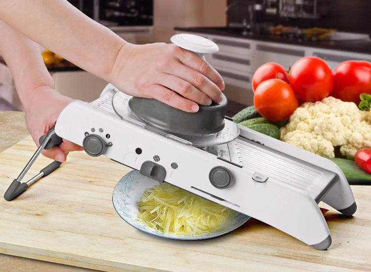 BowLift | ProSlice Mandoline Vegetable Slicer – Adjustable Stainless Steel Blades for Precision Cutting
