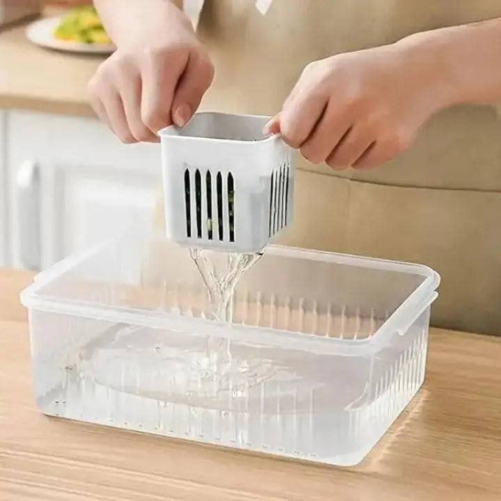 BowLift | Refrigerator Storage Box – 4-in-1 Organizer for Food