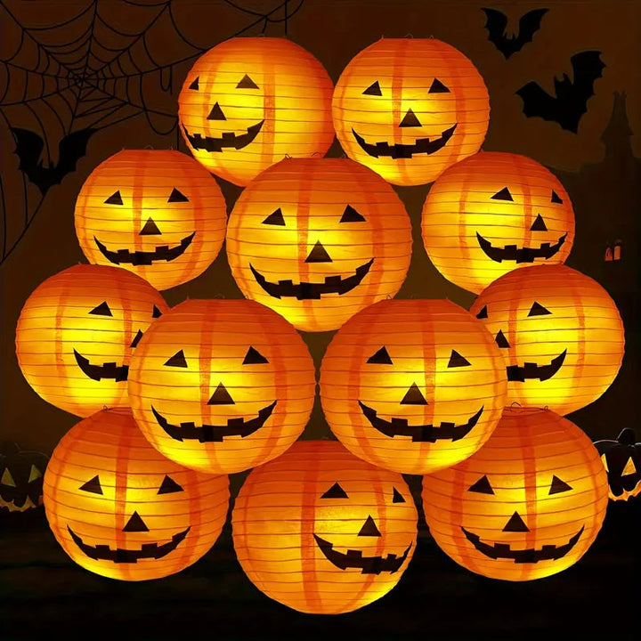 BowLift | Pumpkin Paper Lantern | Halloween Decoration for Parties