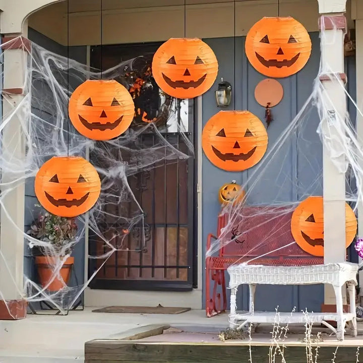 BowLift | Pumpkin Paper Lantern | Halloween Decoration for Parties