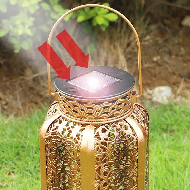 BowLift | Solar Retro LED Hanging Lantern