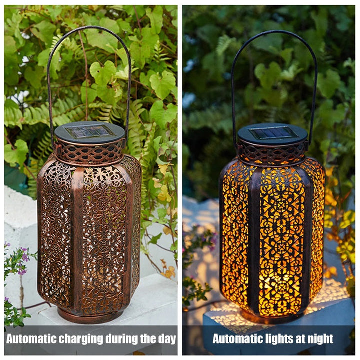 BowLift | Solar Retro LED Hanging Lantern