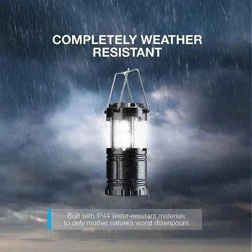 Camping Lantern with Fan & Power Bank | Solar & Rechargeable LED Light | Portable Outdoor Gear | Bowlift