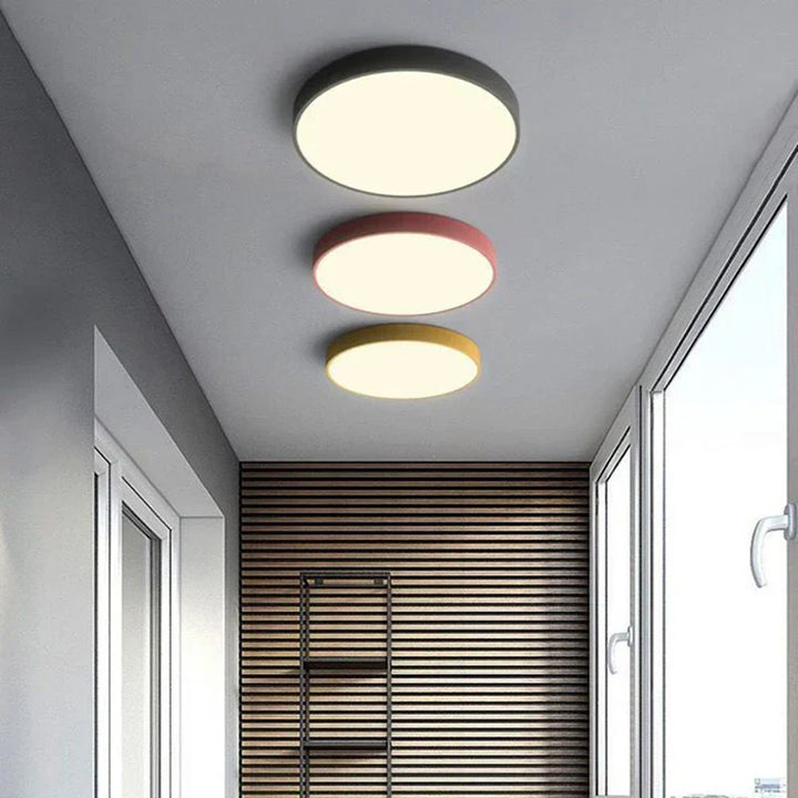 Multicolor LED Ceiling Lamp – Modern Colorful Lighting for Living Room and Bedroom | Bowlift