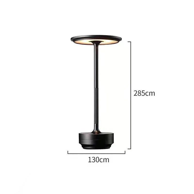 BowLift | Industrial Dimmable Lamp with Rustic Design – Silver & Gold