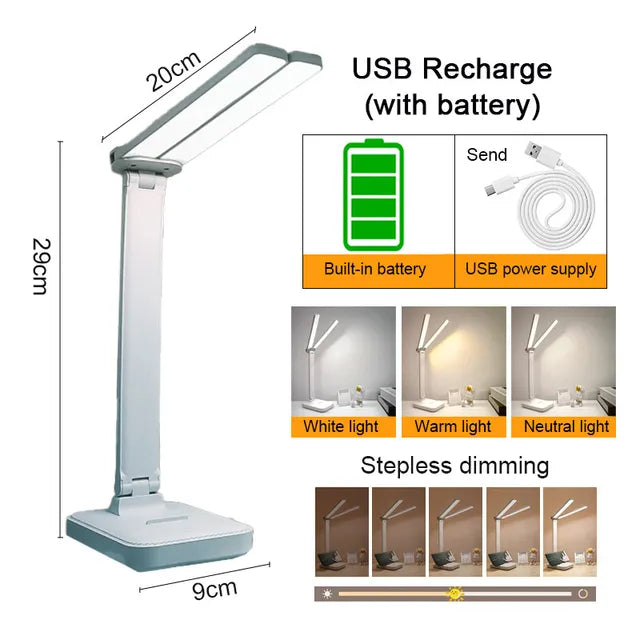 BowLift | Dimmable LED Desk Lamp