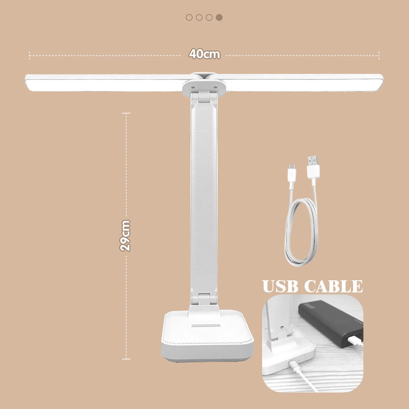 BowLift | Dimmable LED Desk Lamp