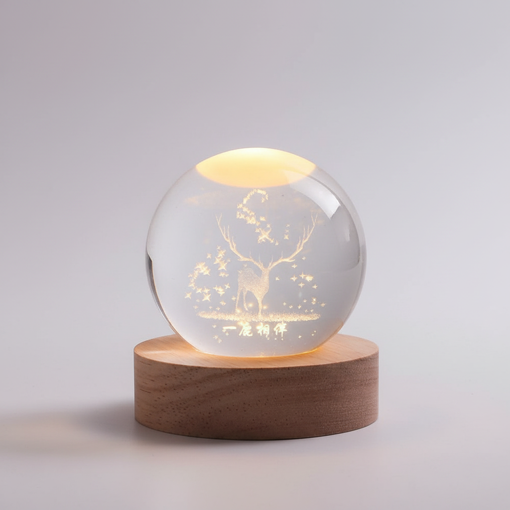 BowLift | LED Lamp with Engraving - StarLight