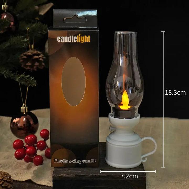 GlowHaven LED Lantern — Enjoy worry-free coziness with authentic candlelight anywhere! | Bowlift
