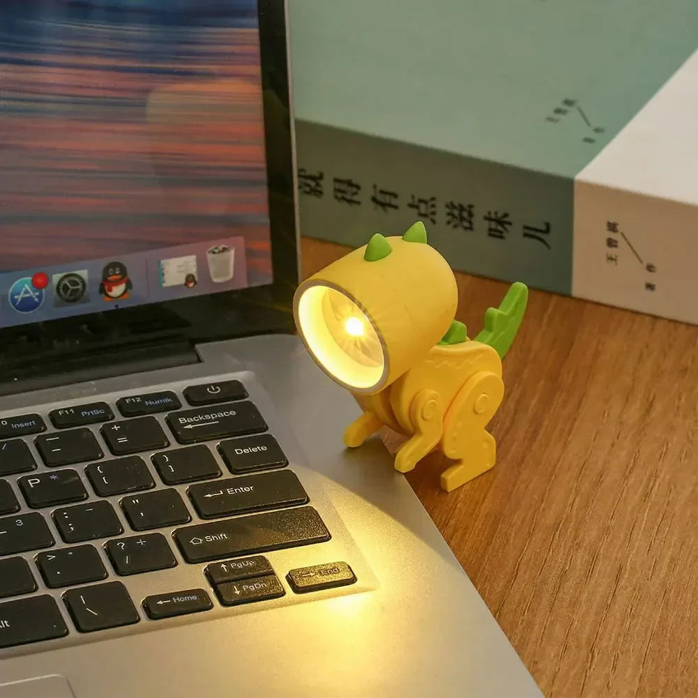 Cute Dinosaur LED Table Lamps – Adjustable Animal Figures Night Lights for Children | Bowlift