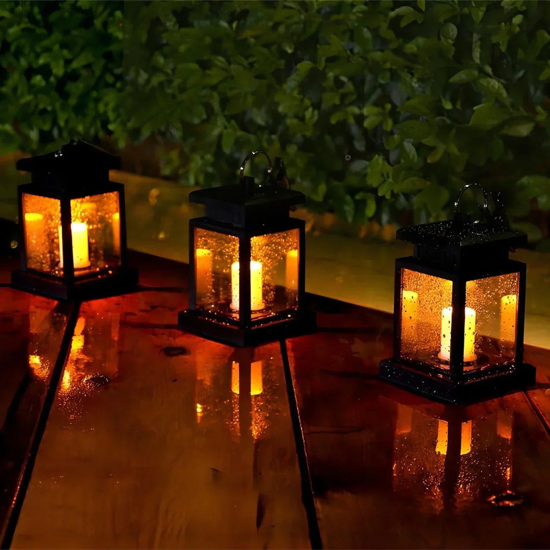 SolarGlow – LED Garden Lantern with Weatherproof Housing | Bowlift