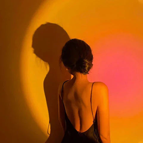 BowLift | GlowDusk – Sunset Lamp with Adjustable Colors and Angles