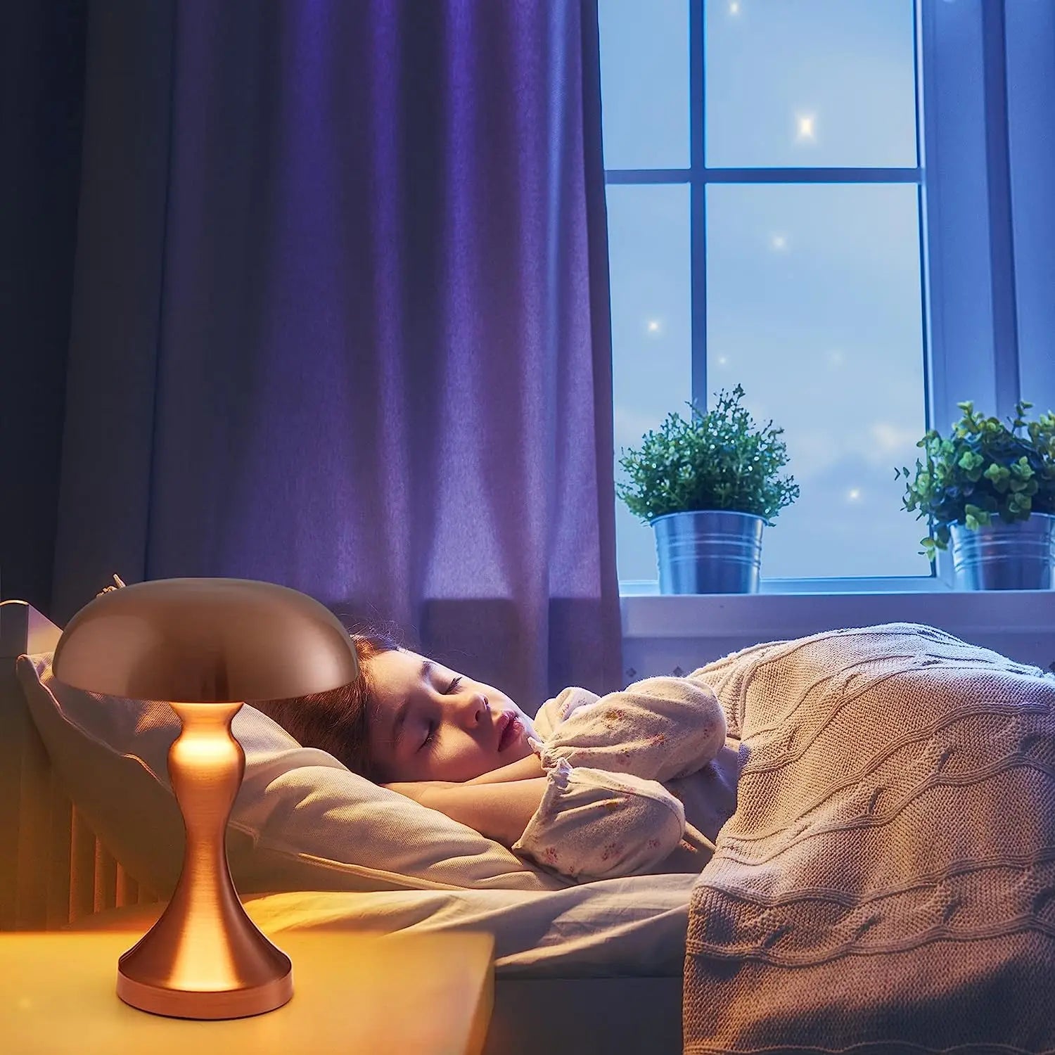 BowLift | Vespera Luxe - Stylish Night Light and Reading Lamp