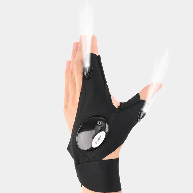 BowLift | LED Flashlight Gloves – Hands-Free Light for Any Task