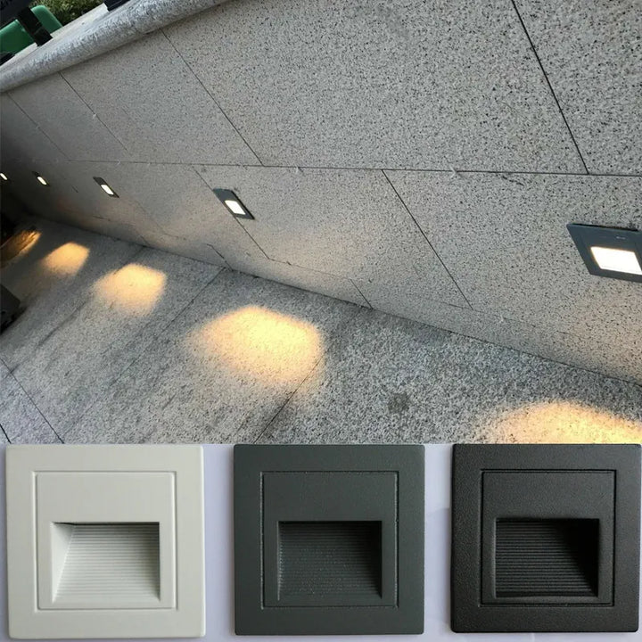 Waterproof LED stair lighting – Outdoor wall light for stairs and paths | Bowlift
