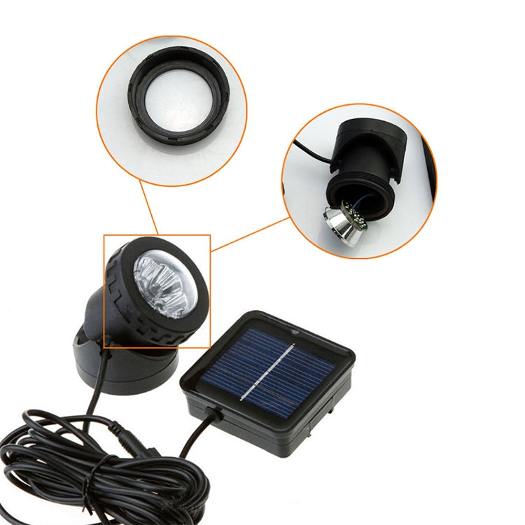 BowLift | Two Heads LED Outdoor Waterproof Solar Underwater Spotlight Floodlight