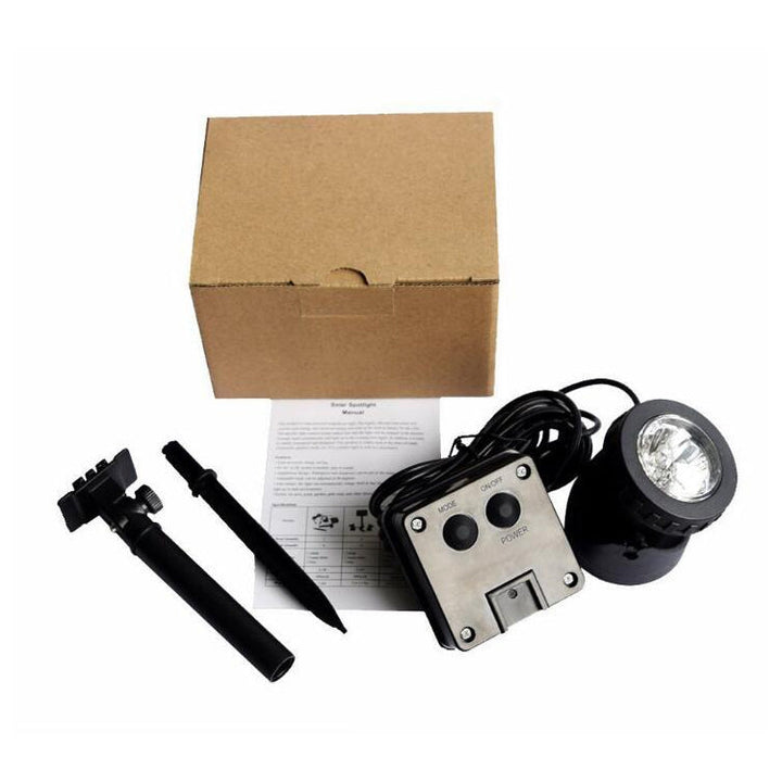 BowLift | Two Heads LED Outdoor Waterproof Solar Underwater Spotlight Floodlight