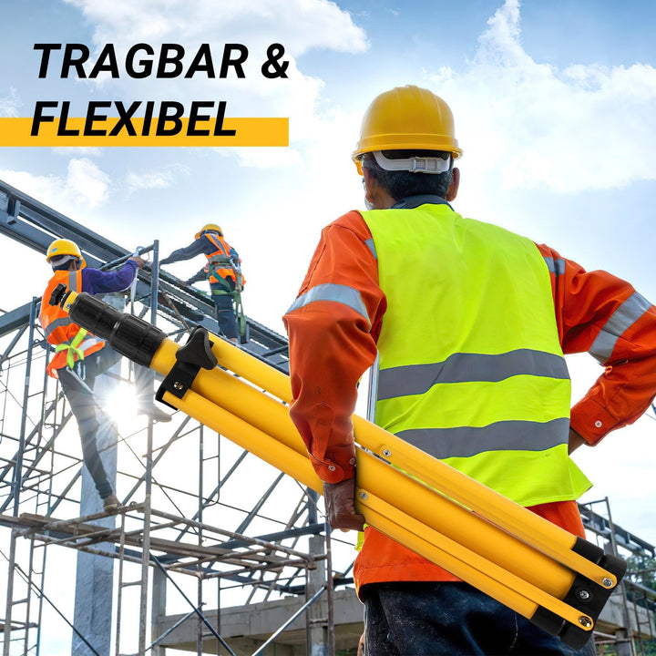 LED Construction Spotlight 2 x 50W/100W/200W with Tripod Adjustable | Bowlift