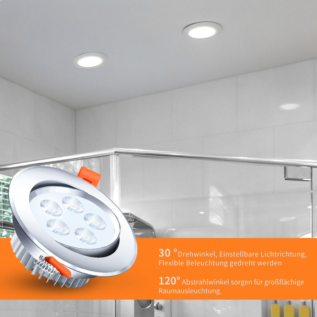 LED recessed spotlight LED spot 3W cool white/warm white | Bowlift