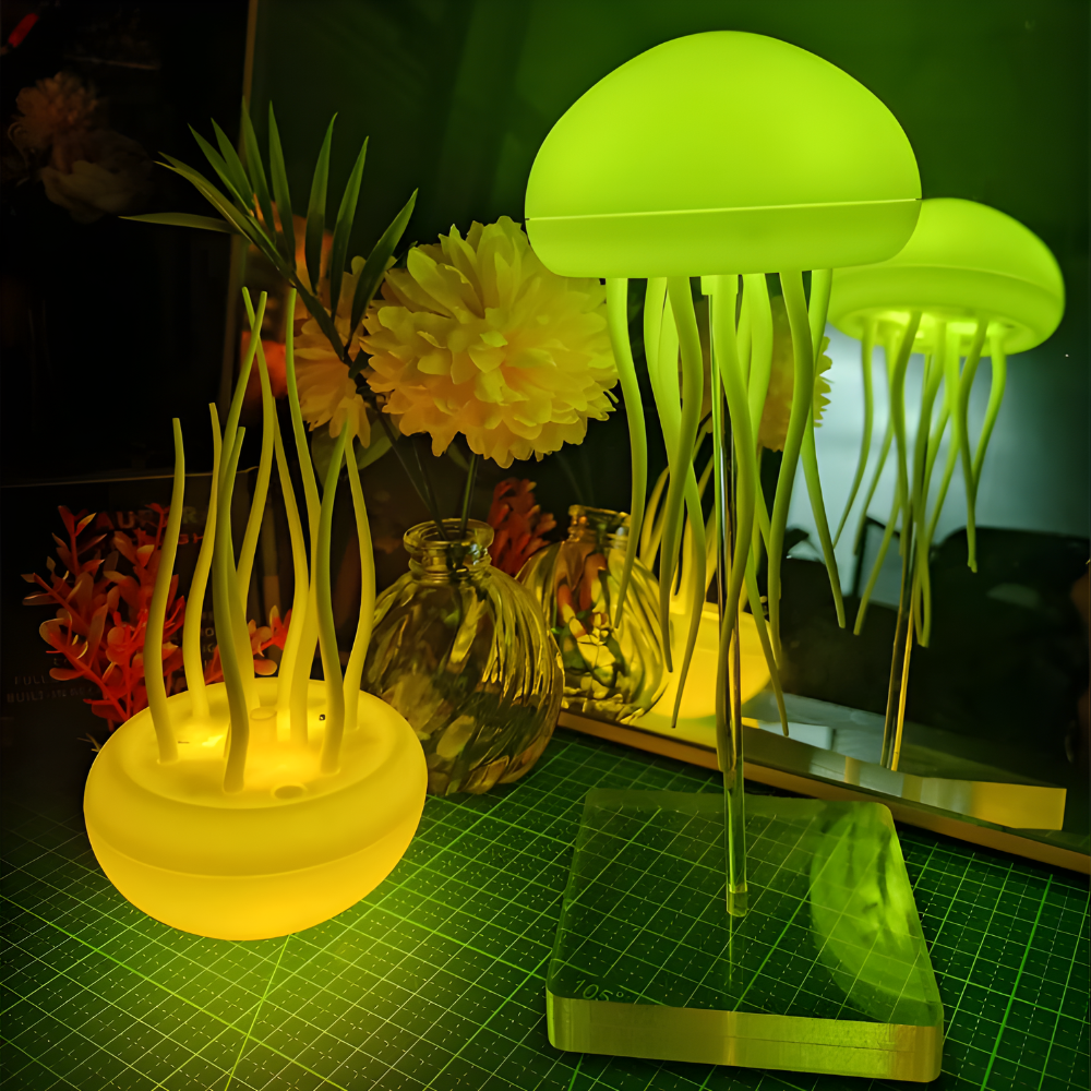 BowLift | LED Jellyfish Lamp Mood Light Rechargeable Soothing Ambient