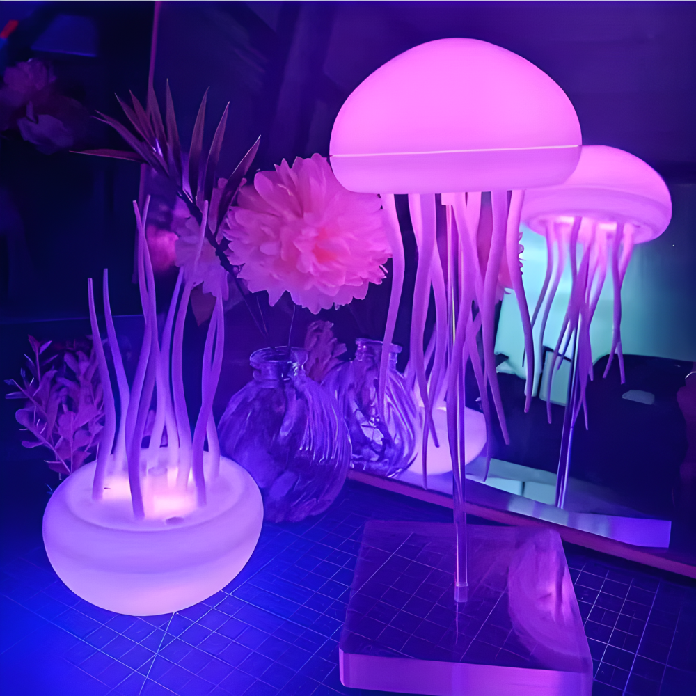 BowLift | LED Jellyfish Lamp Mood Light Rechargeable Soothing Ambient