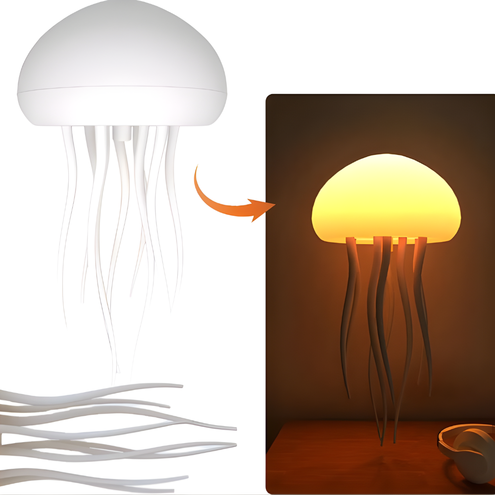 BowLift | LED Jellyfish Lamp Mood Light Rechargeable Soothing Ambient