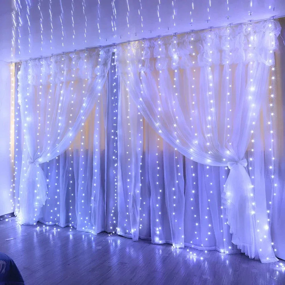 BowLift | Luminexa LED Kerstverlichting – Gordijnverlichting met 8 Lichtmodi, Waterdicht & Energiezuinig voor Binnen & Buiten