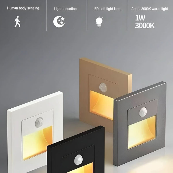 BowLift | LED wall light with motion sensor for more safety in the dark